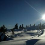 Sonnenuntergang am Rittner Horn
